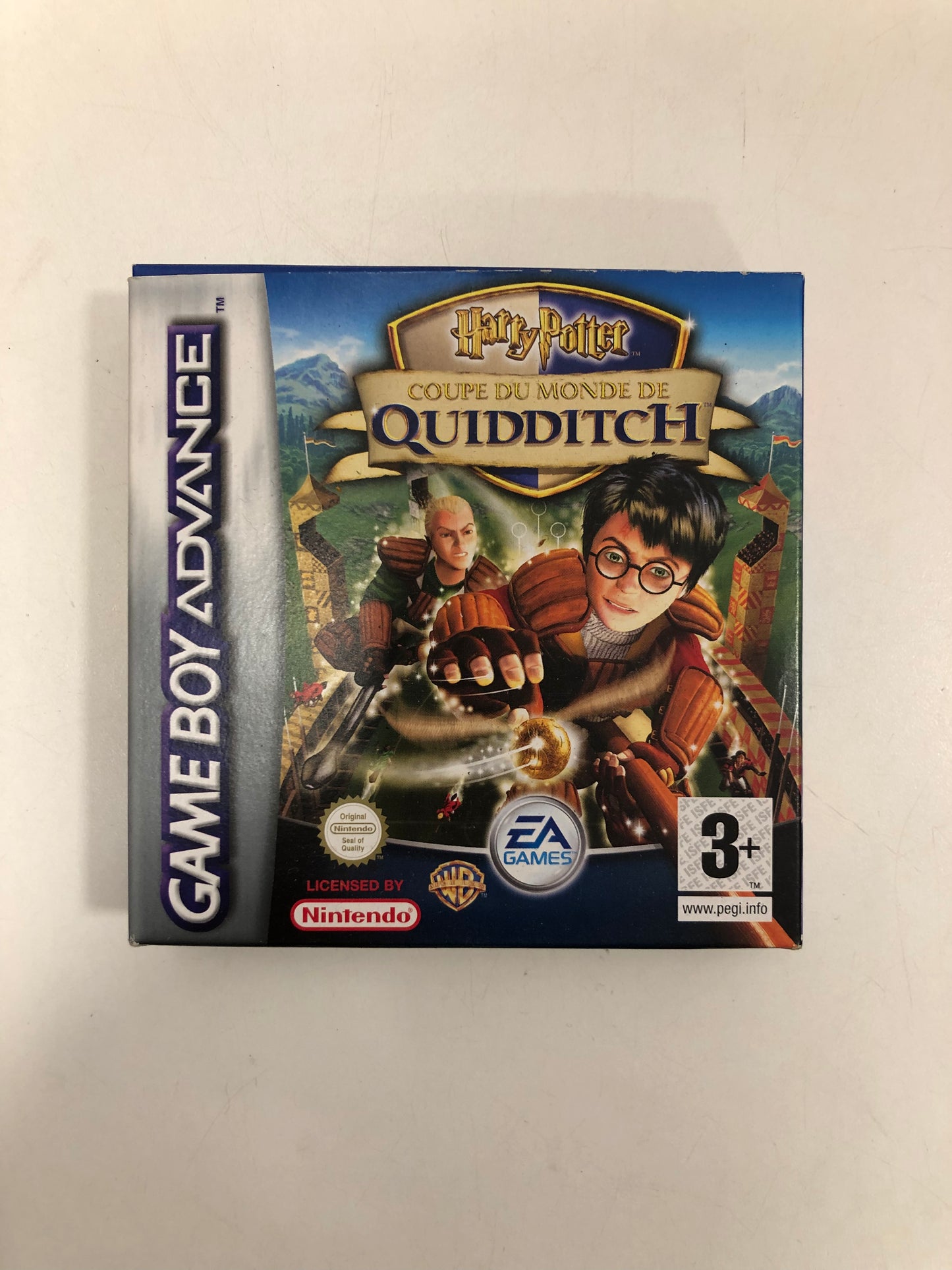 Harry Potter coupe du monde de quidditch Nintendo Game boy advance complet