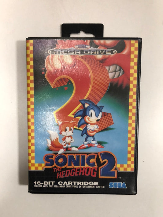 Sonic the hedgehog 2 sega megadrive sans notice