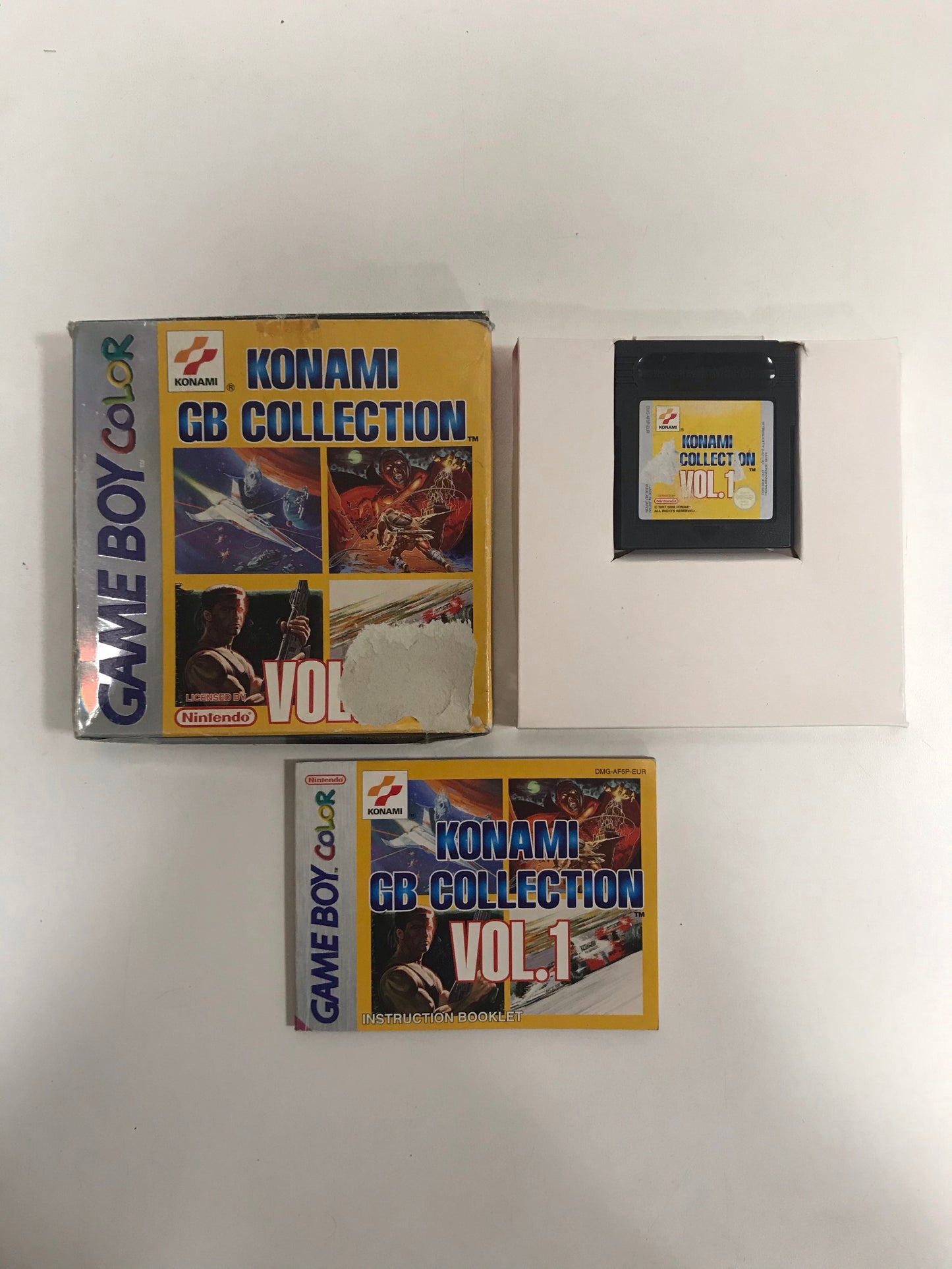 konami gb collection vol 1 nintendo Game boy color avec notice