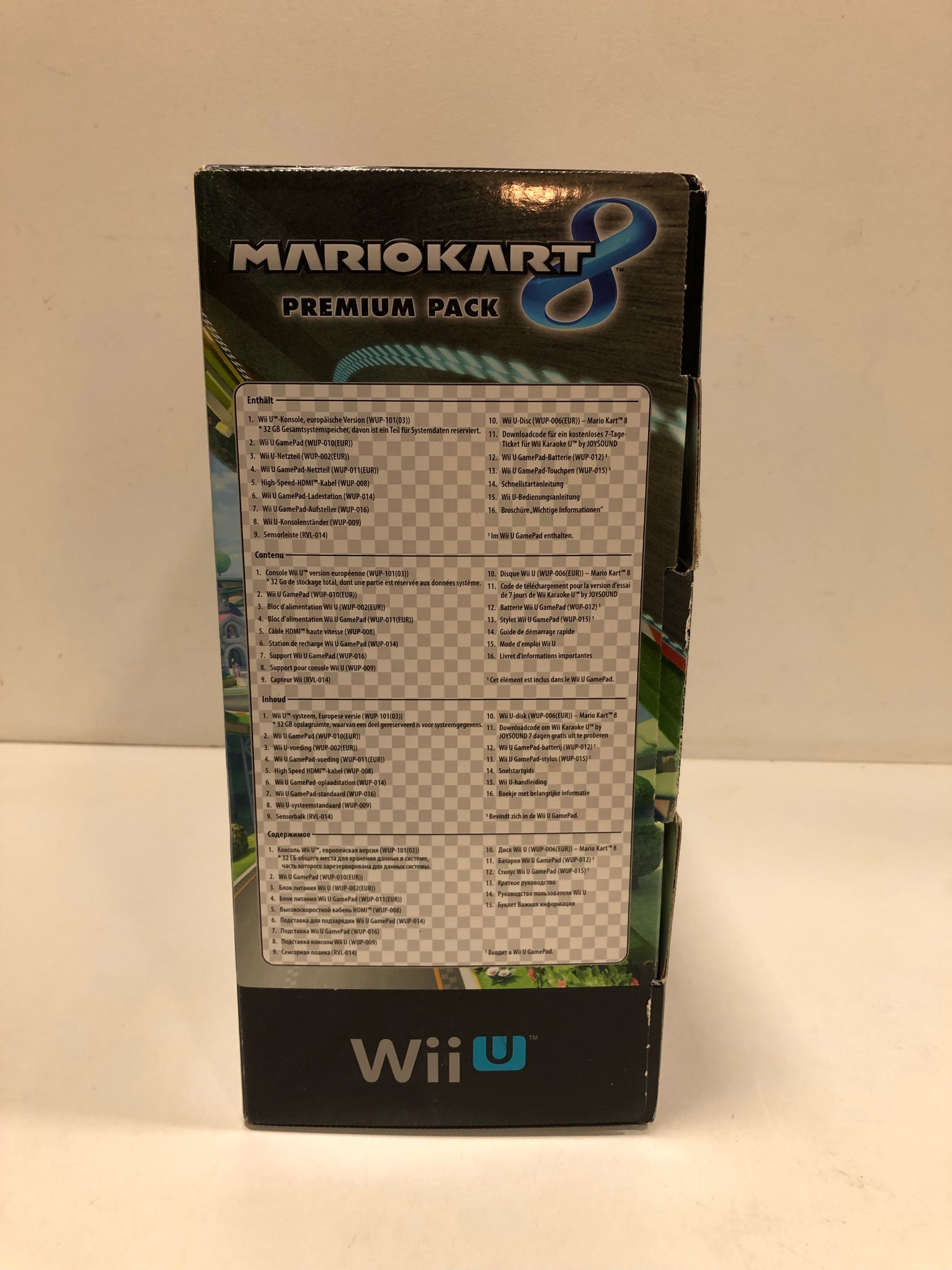 Nintendo wii u pack mario kart complet - OKAZO-9