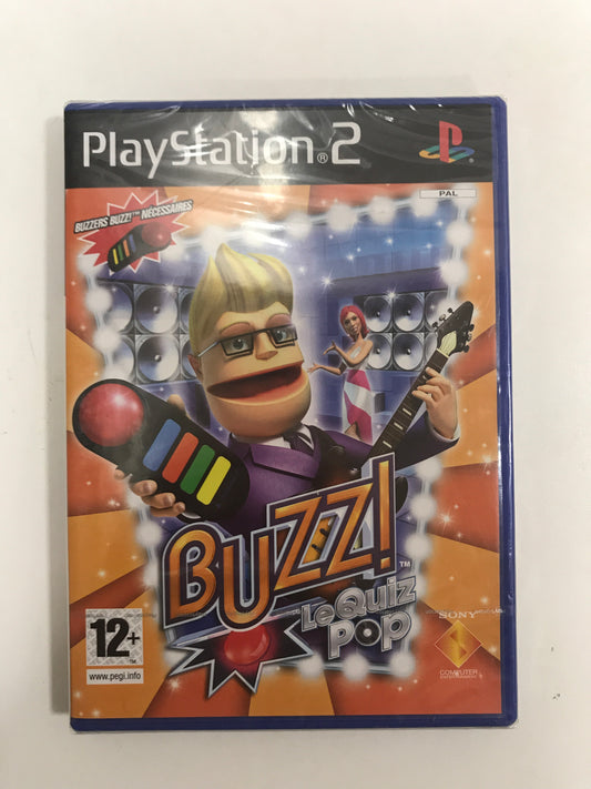 buzz le quiz pop Sony ps2 neuf sous blister