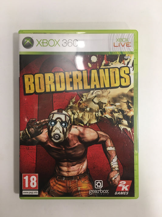 Borderlands Xbox 360 PAL complet avec couverture cartonnée