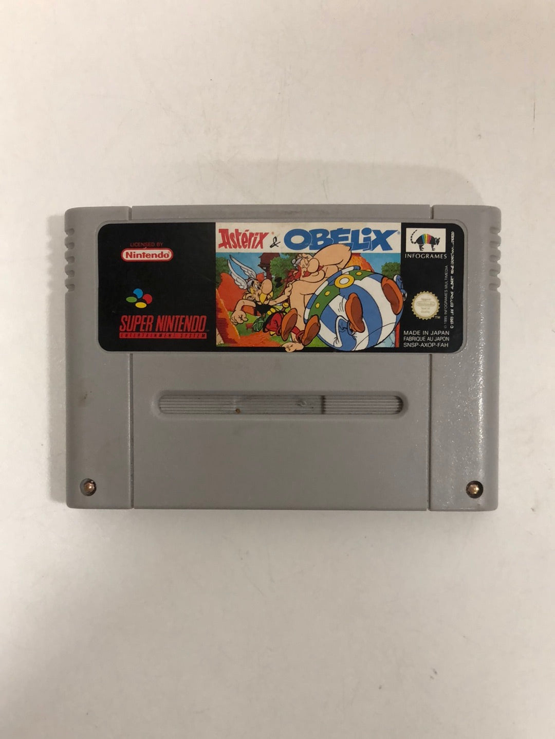 Astérix et obelix super Nintendo - OKAZO-9