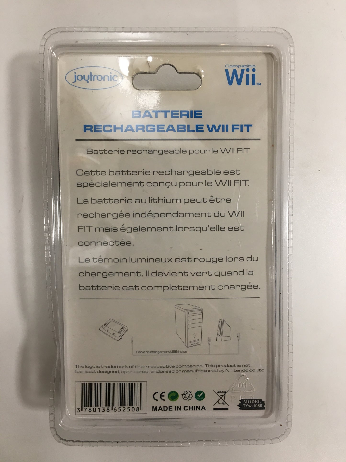 Batterie rechargeable Nintendo wii fit neuf sous blister