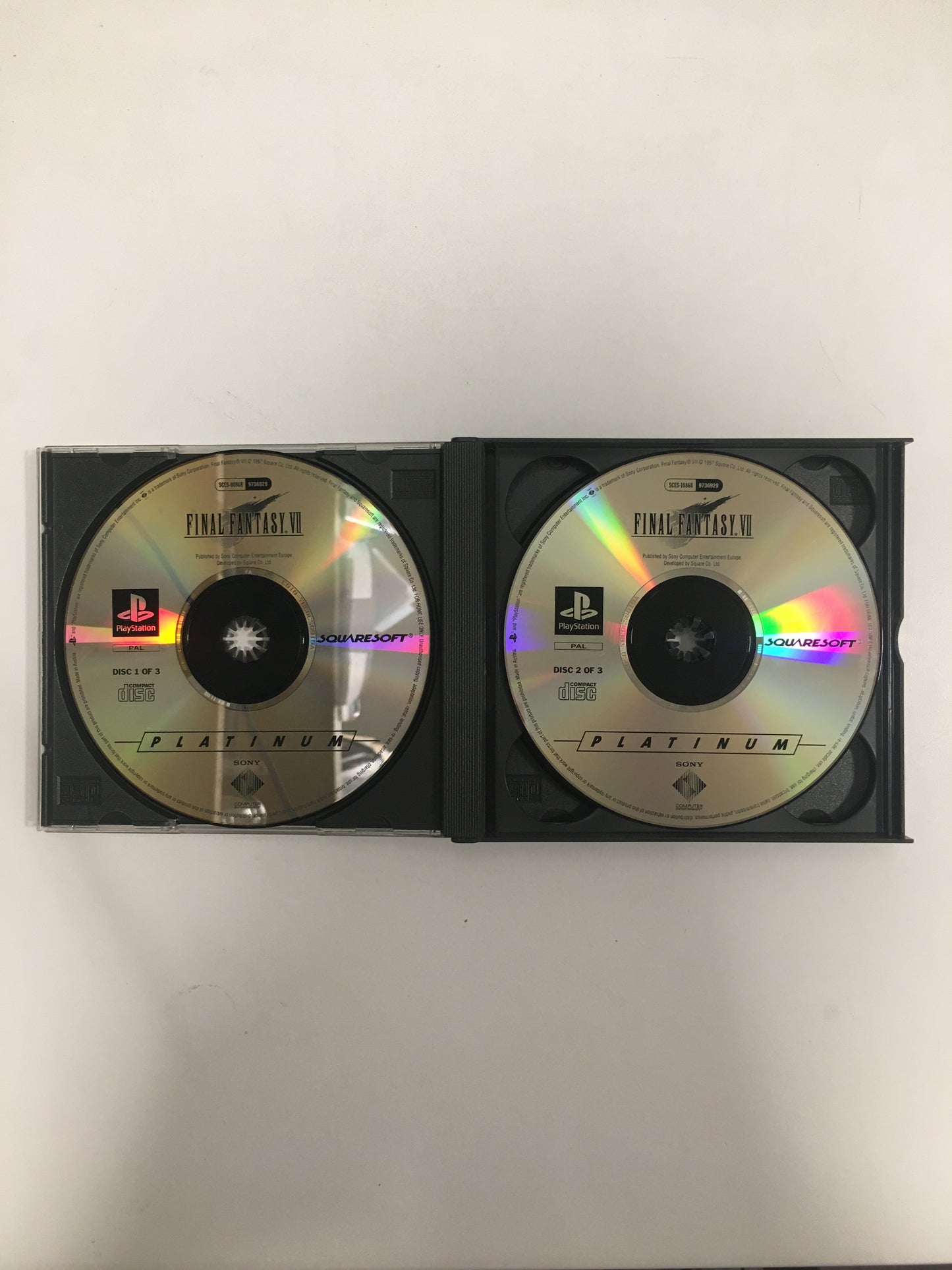 Final Fantasy 7 Sony Ps1 sans notice