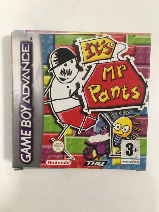 it’s mr pants Nintendo Game boy advance avec notice