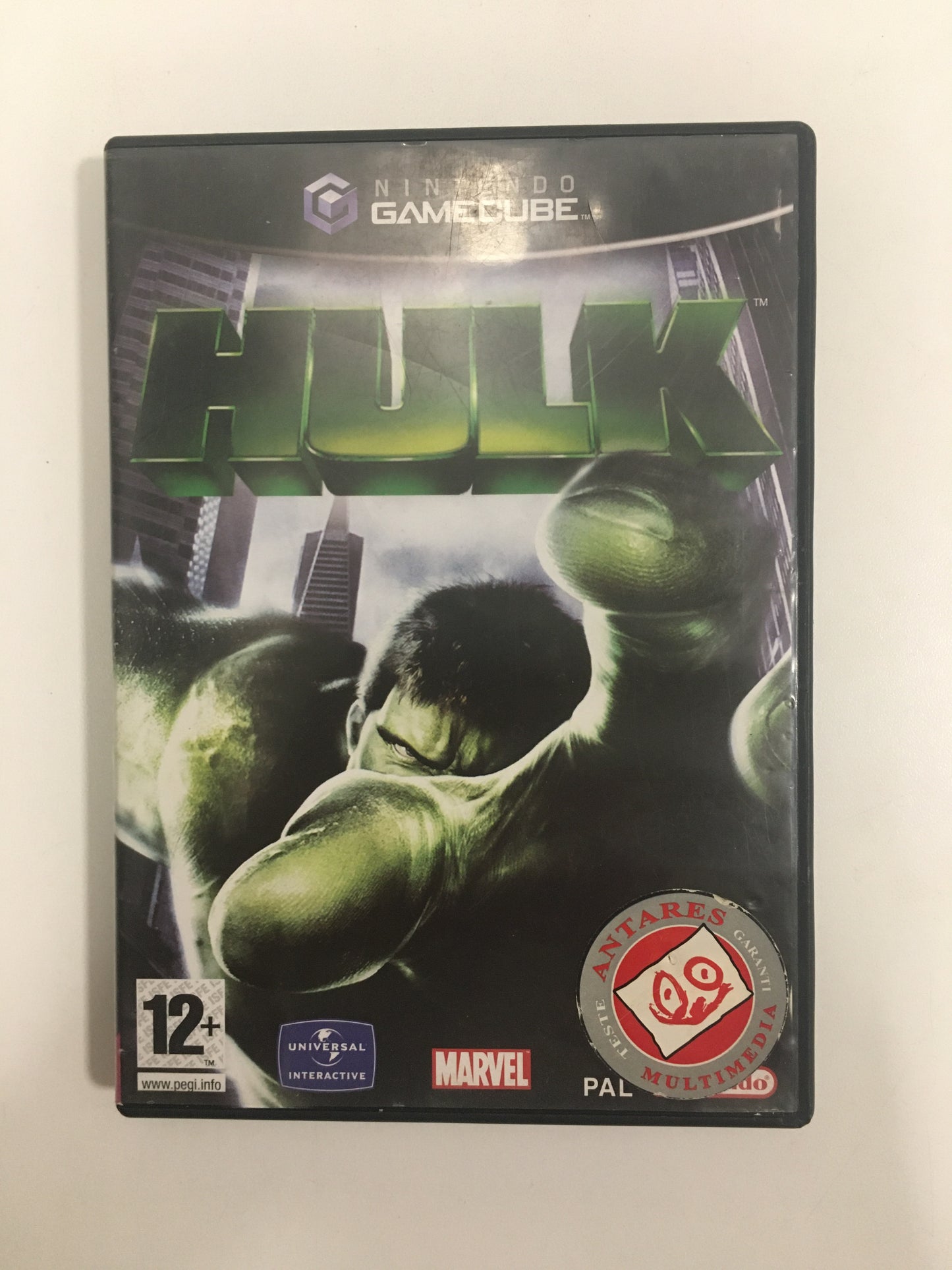 hulk nintendo  gamecube avec notice
