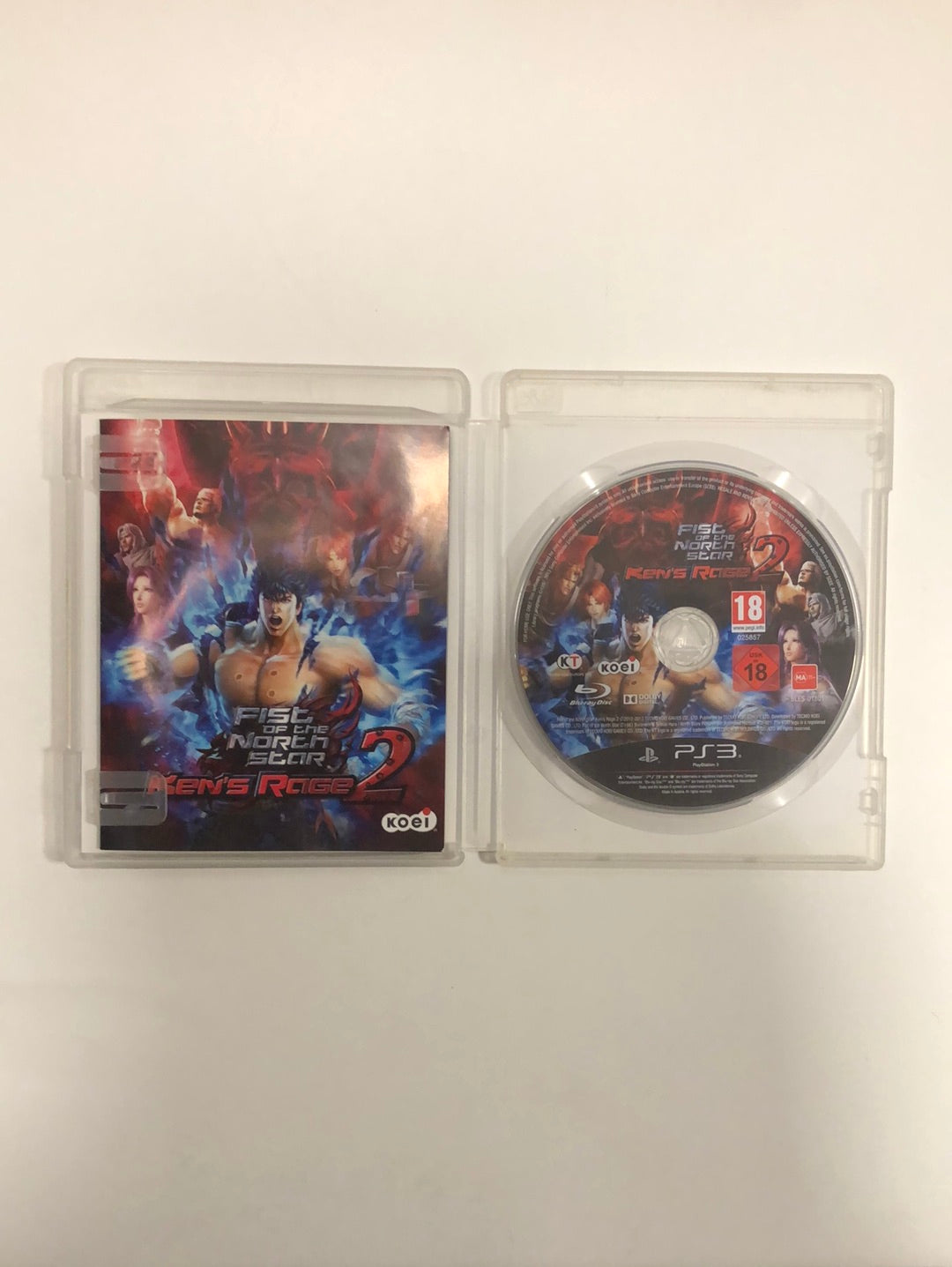 Fist of the north star ken’s rage 2 Sony PS3 avec notice