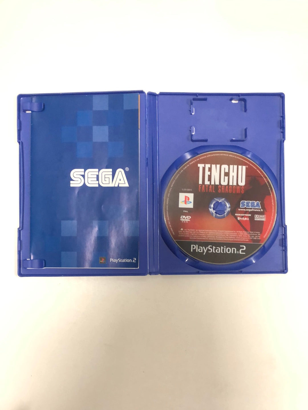 Tenchu fatal shadows PAL Sony ps2 sans notice