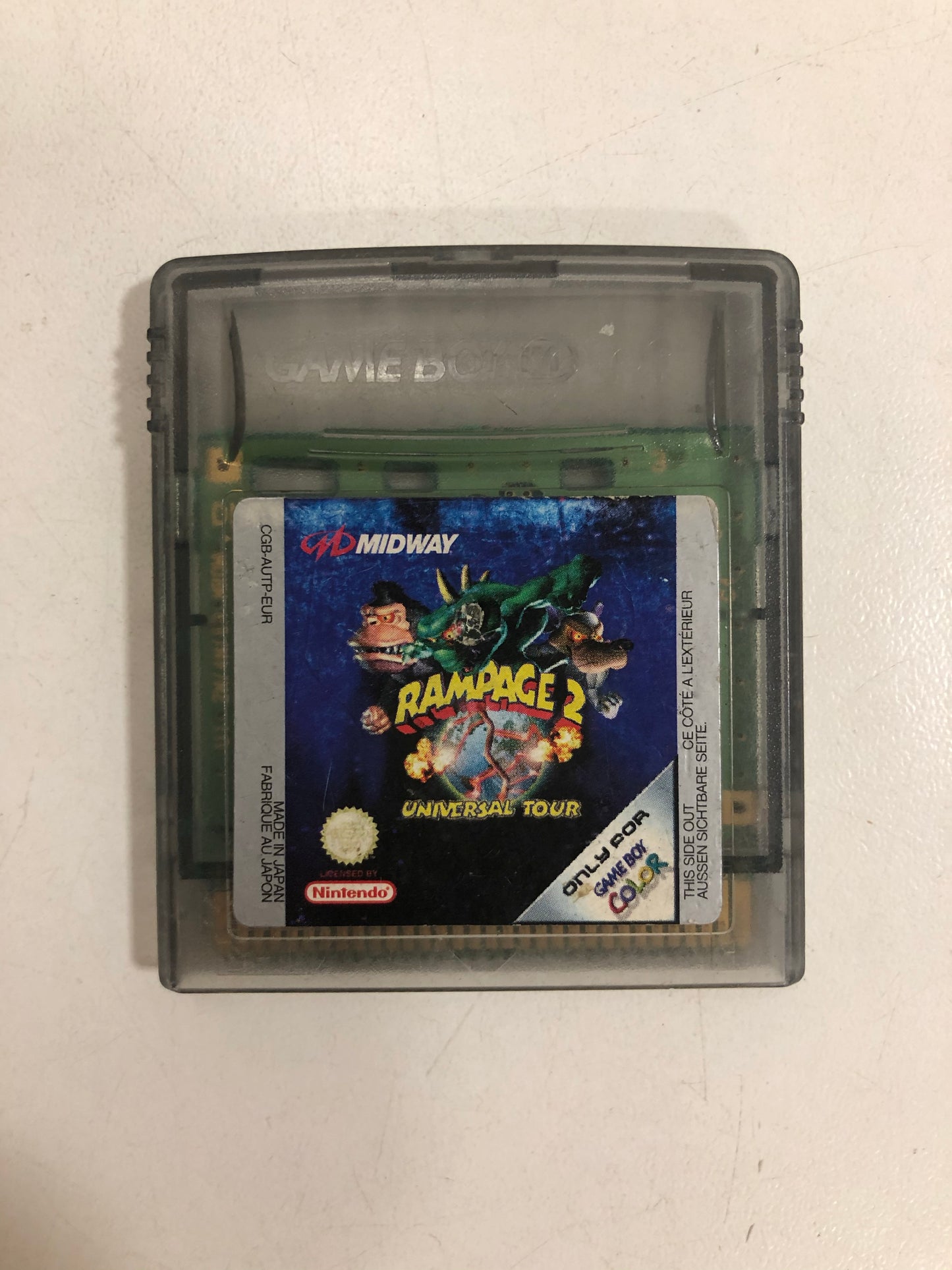 Rampage 2 + notice EUR Nintendo Game boy color