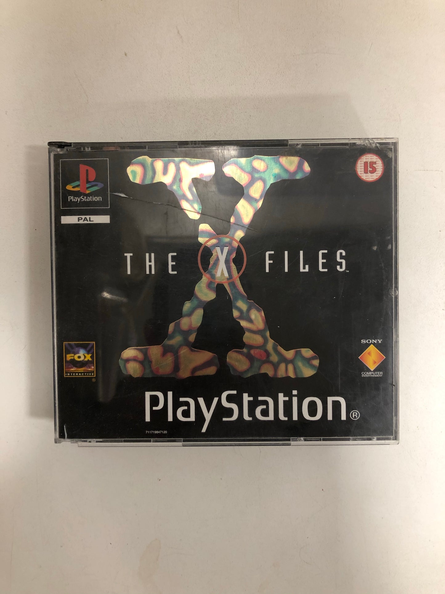 The x files PAL Sony Ps1 avec notice