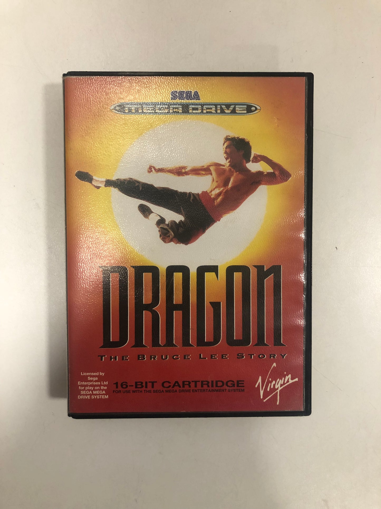 dragon bruce lee sega megadrive sans notice