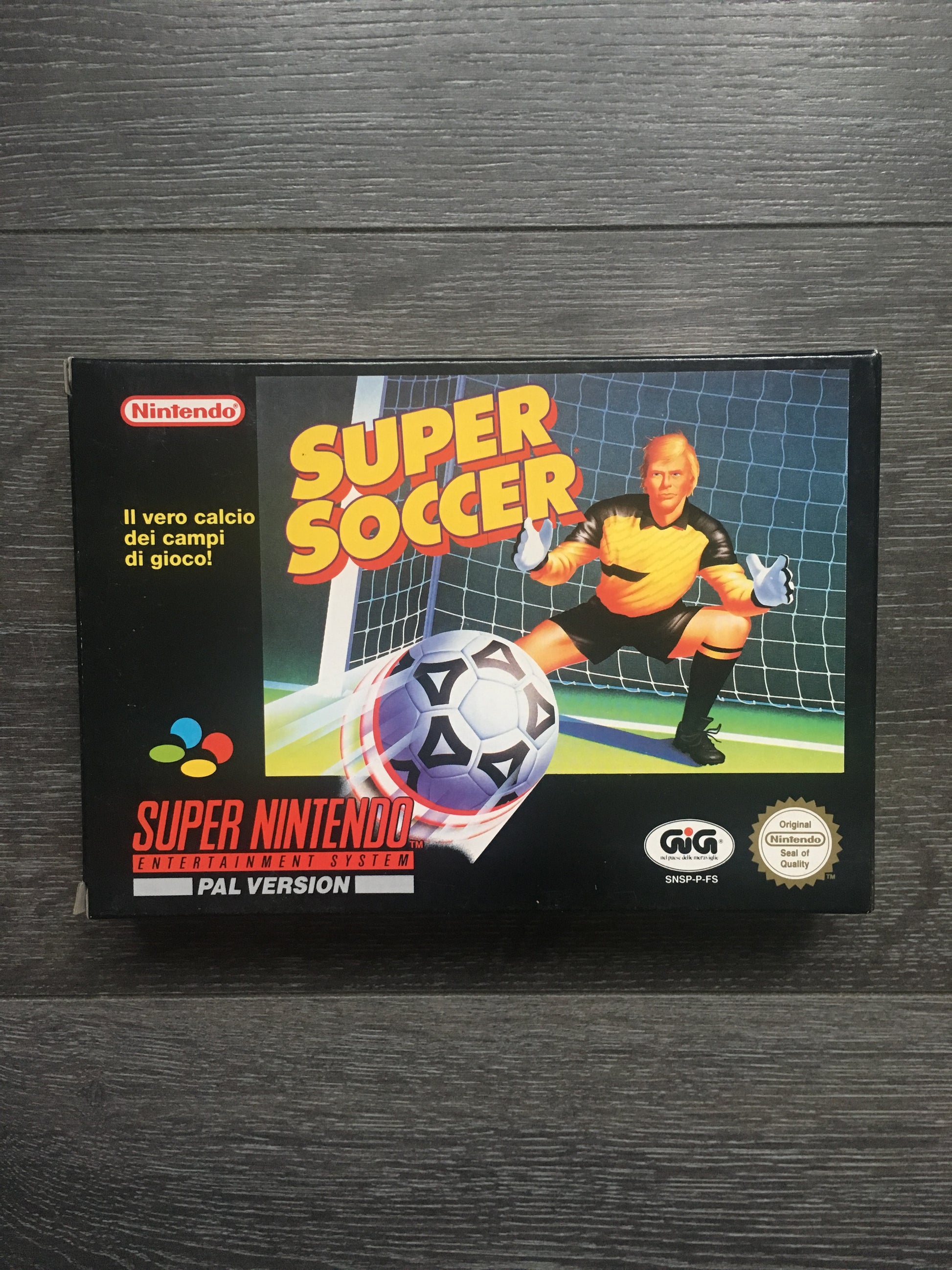 Super soccer super Nintendo neuf - OKAZO-9